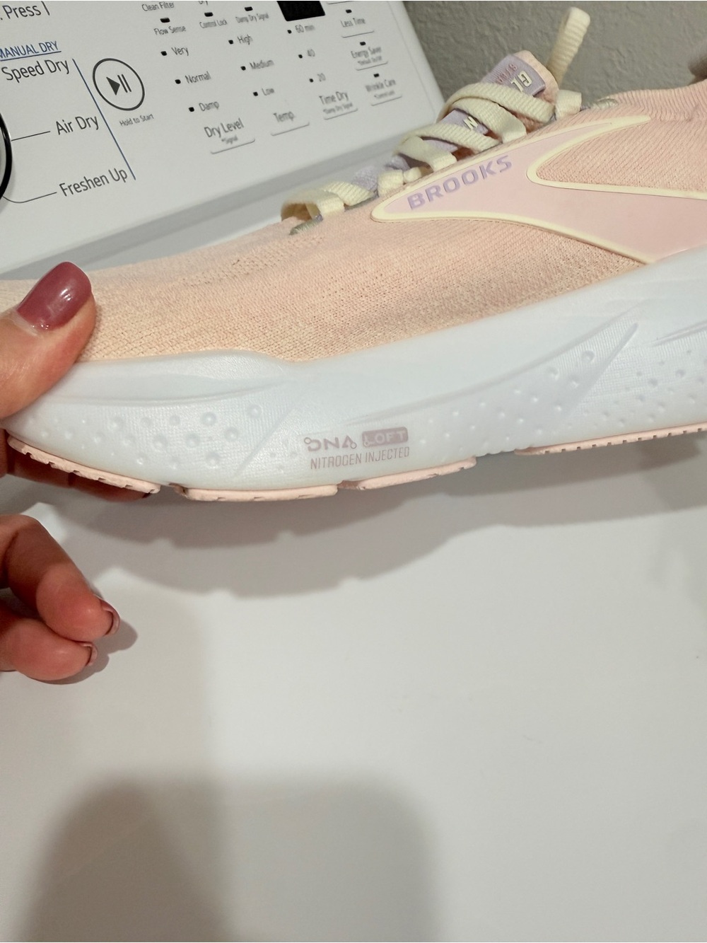 Brooks Glycerin StealthFit 21 Woman’s Road Running-“Pink-Marshmallow-Orchid” 8 - Picture 4 of 17